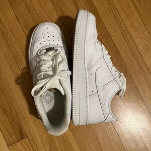 Air Force 1s (with removable jewel clips) size 7